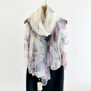 New Soft Gauze Thin Noble Fashion Silk Scarf Women’s
